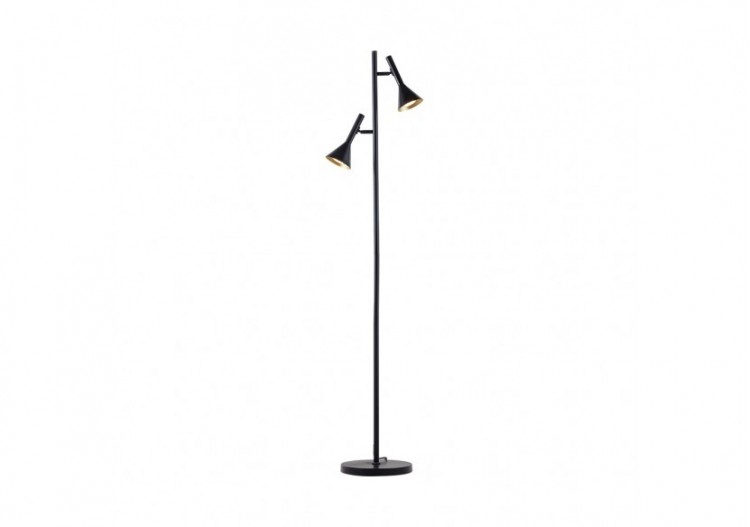 Lampadaire Metal Noir,...