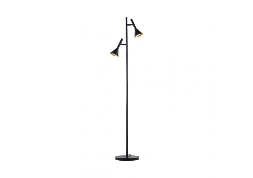Lampadaire Metal Noir, 2xGU10 - BV05-00073 - Braytron
