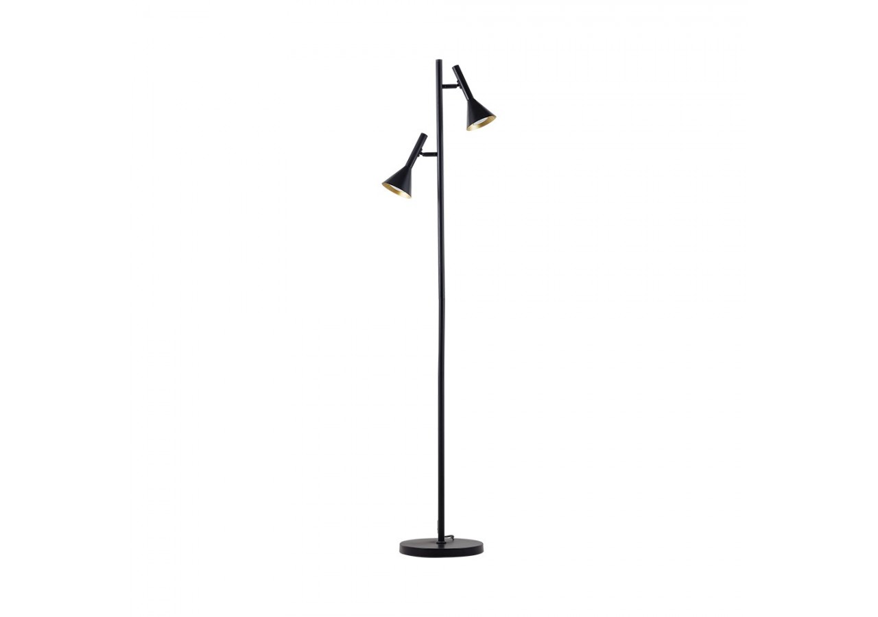 Lampadaire Metal Noir, 2xGU10 - BV05-00073 - Braytron