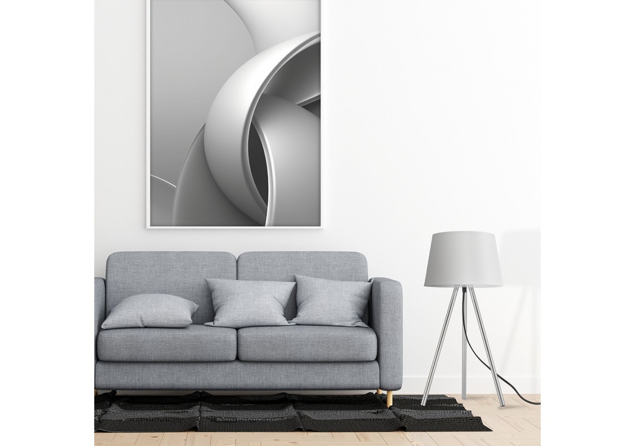 Lampe de table Floor Blanc, E27 - BV06-00020 - Braytron