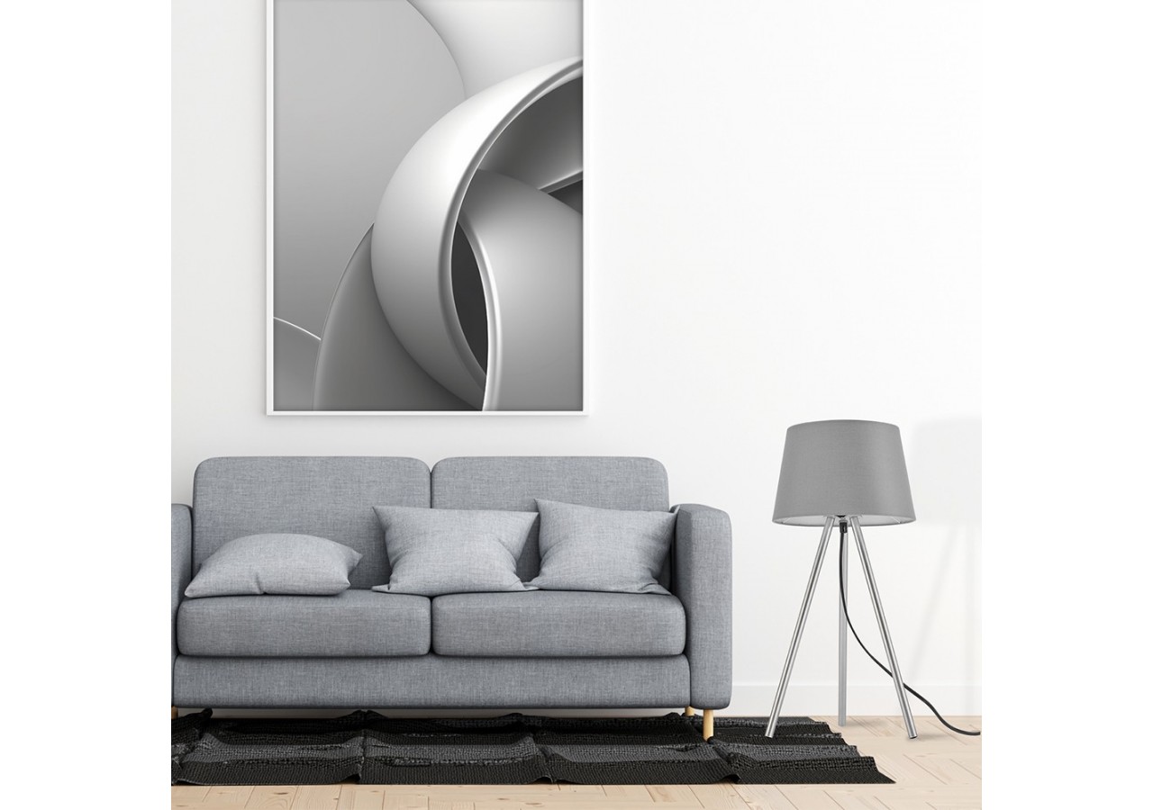 Lampe de table Floor Gris, E27 - BV06-00022 - Braytron