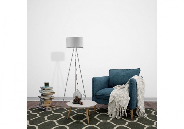 Lampadaire Blanc, E27 - BV06-00030 - Braytron 2