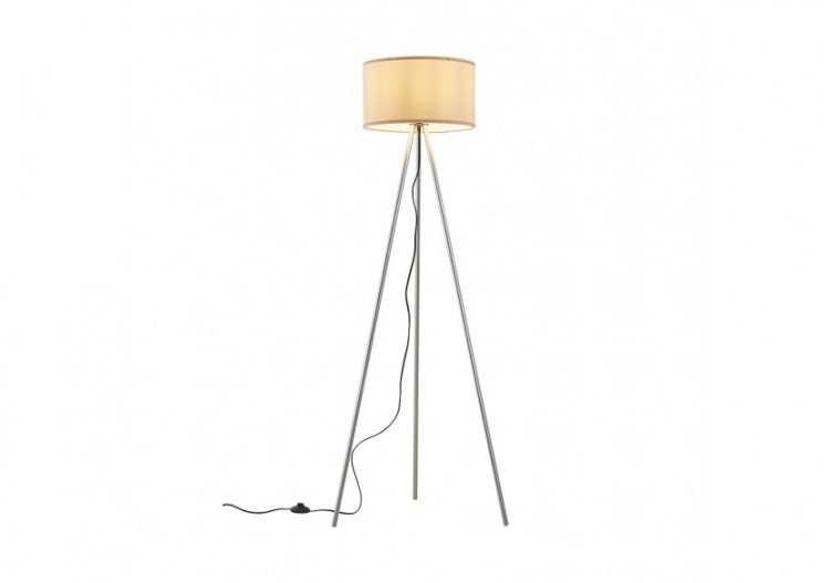 Lampadaire Gris, E27 -...