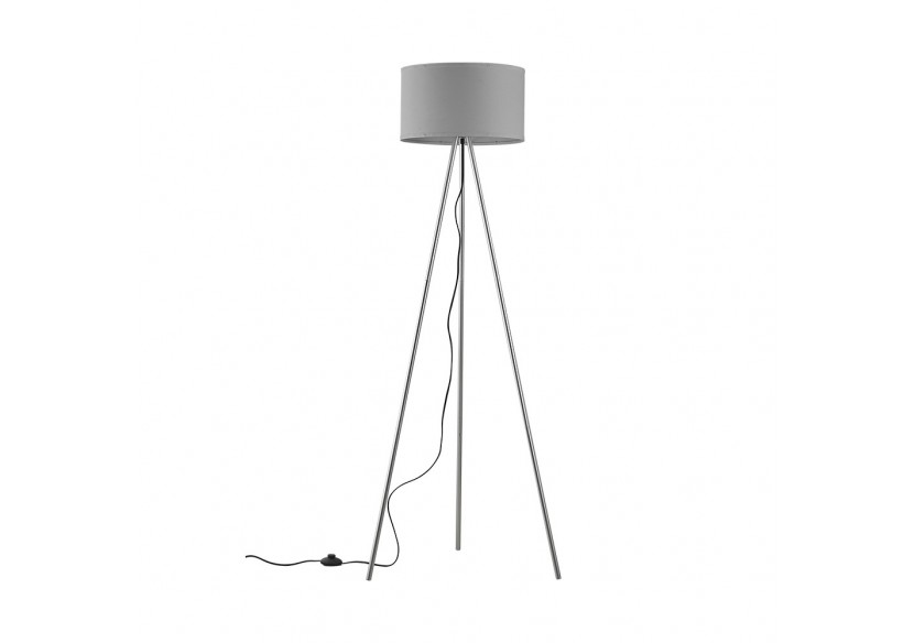 Lampadaire Gris, E27 - BV06-00032 - Braytron