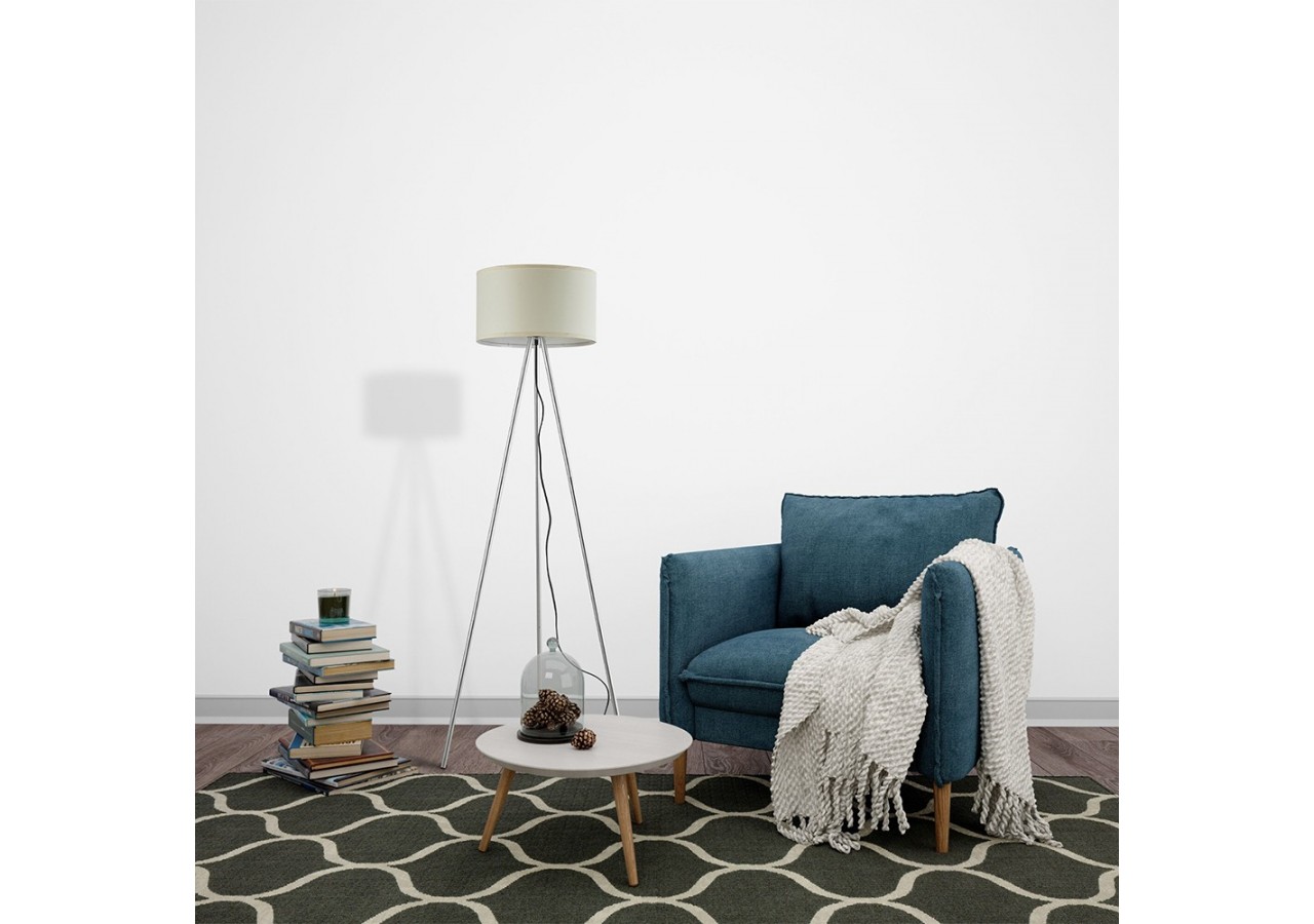 Lampadaire Beige, E27 - BV06-00033 - Braytron