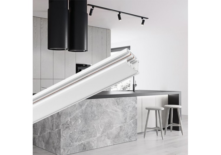 Rail de fixation 1000mm Blanc - BY40-00110 - Braytron 2