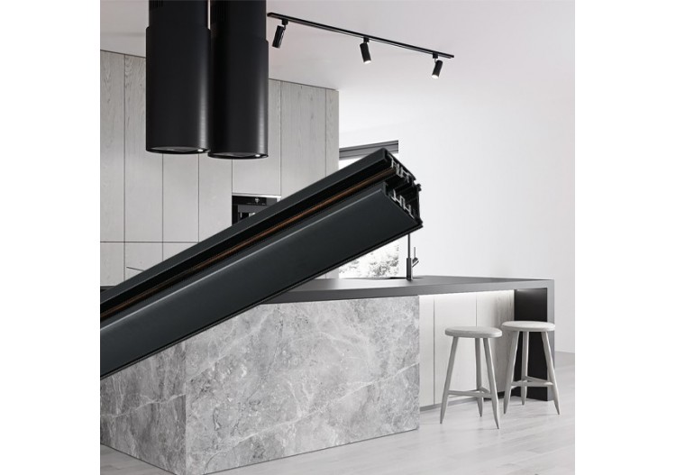 Rail de fixation 2010mm Noir - BY40-00221 - Braytron 2