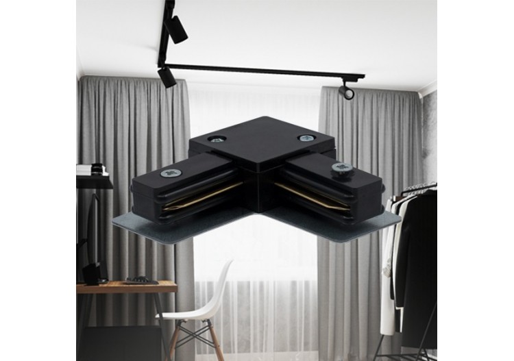 Connecteur pour rail de fixation 70mm Noir - BY40-00231 - Braytron 2