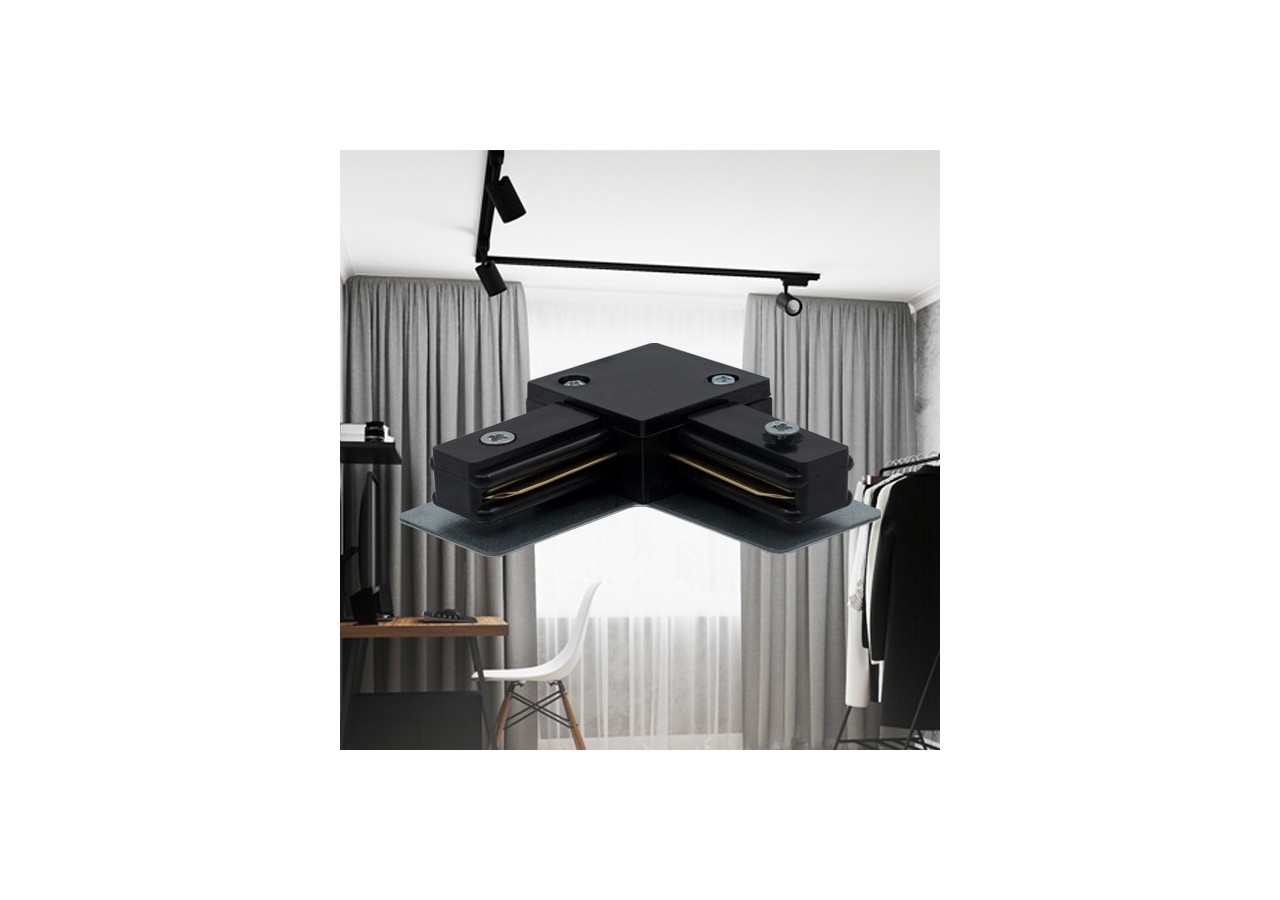 Connecteur pour rail de fixation 70mm Noir - BY40-00231 - Braytron