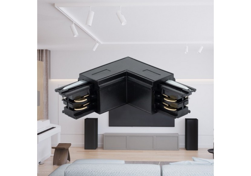 Connecteur pour rail de fixation 66mm Noir - BY40-00331 - Braytron Connecteur pour rail de fixation 66mm Noir - BY40-00331 - Braytron