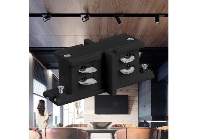 Connecteur pour rail de fixation 71mm Noir - BY40-00341 - Braytron 2