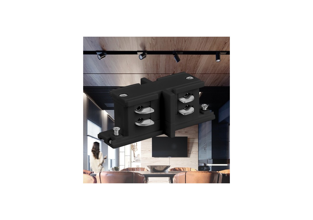 Connecteur pour rail de fixation 71mm Noir - BY40-00341 - Braytron