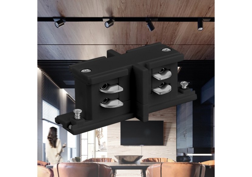 Connecteur pour rail de fixation 71mm Noir - BY40-00341 - Braytron Connecteur pour rail de fixation 71mm Noir - BY40-00341 - Braytron