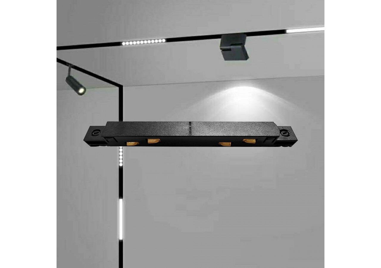 Connecteur pour rail de fixation 143mm Noir - BY41-90011 - Braytron