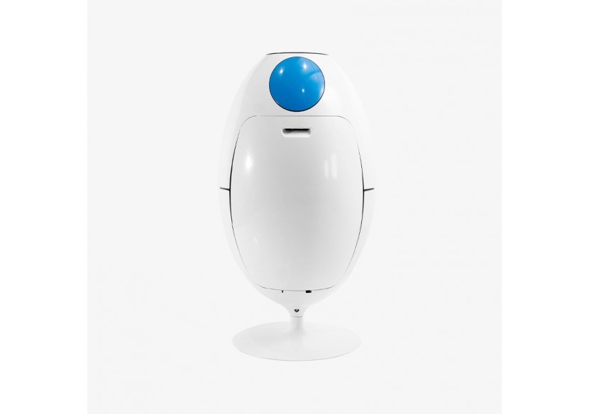 Poubelle de tri sélectif 3 compartiments de 18l Ovetto Lacoque Amico - S-DOV010A0103 - Soldidesign