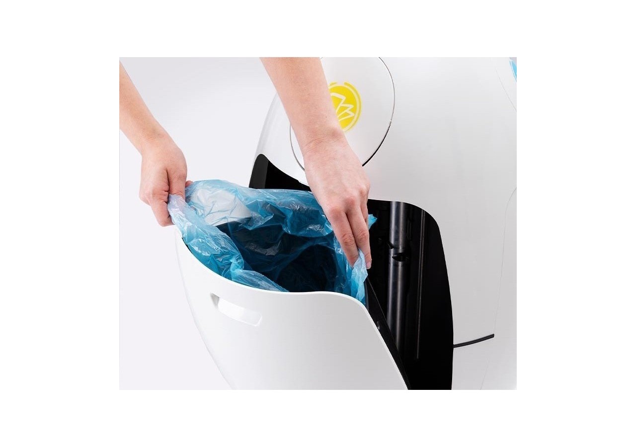 Poubelle de tri sélectif 3 compartiments de 18l Ovetto Lacoque Amico - S-DOV010A0103 - Soldidesign