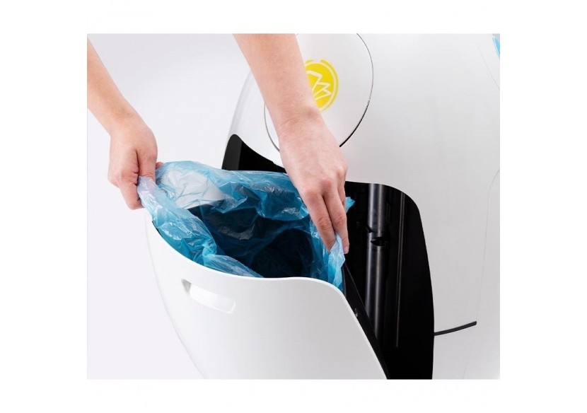 Poubelle de tri sélectif 3 compartiments de 18l Ovetto Lacoque Amico - S-DOV010A0103 - Soldidesign