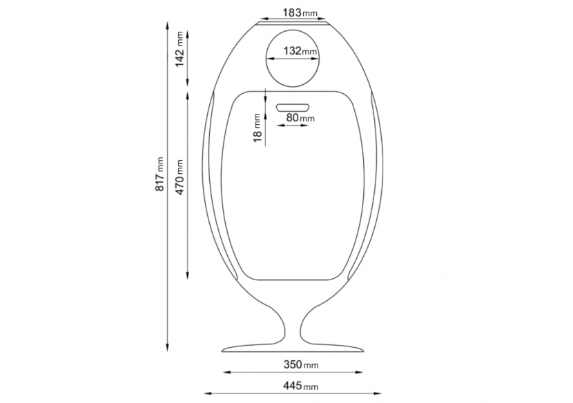 Poubelle de tri sélectif 3 compartiments de 18l Ovetto Lacoque Amico - S-DOV010A0103 - Soldidesign