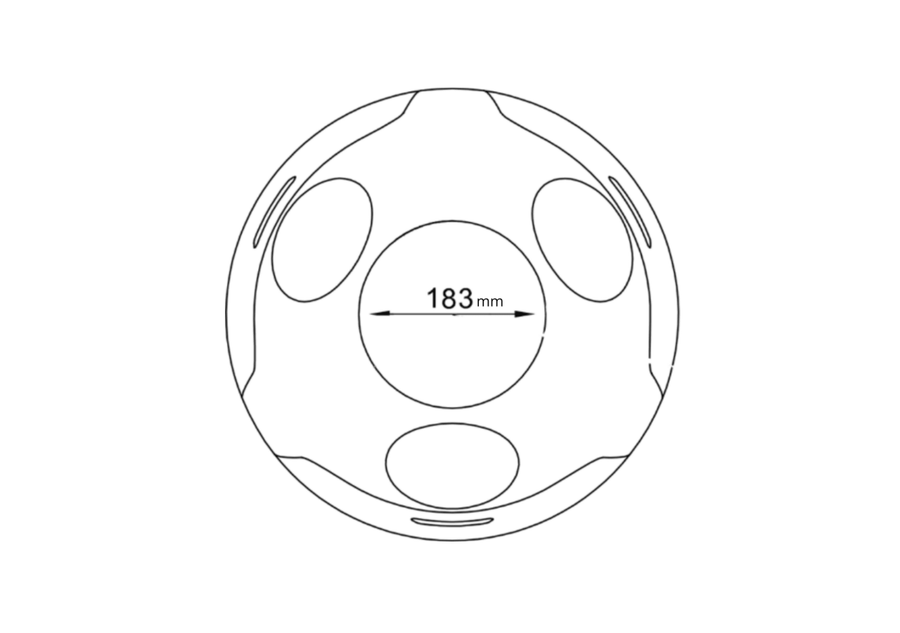 Poubelle de tri sélectif 3 compartiments de 18l Ovetto métal aluminium - S-DOV010M0401 - Soldidesign
