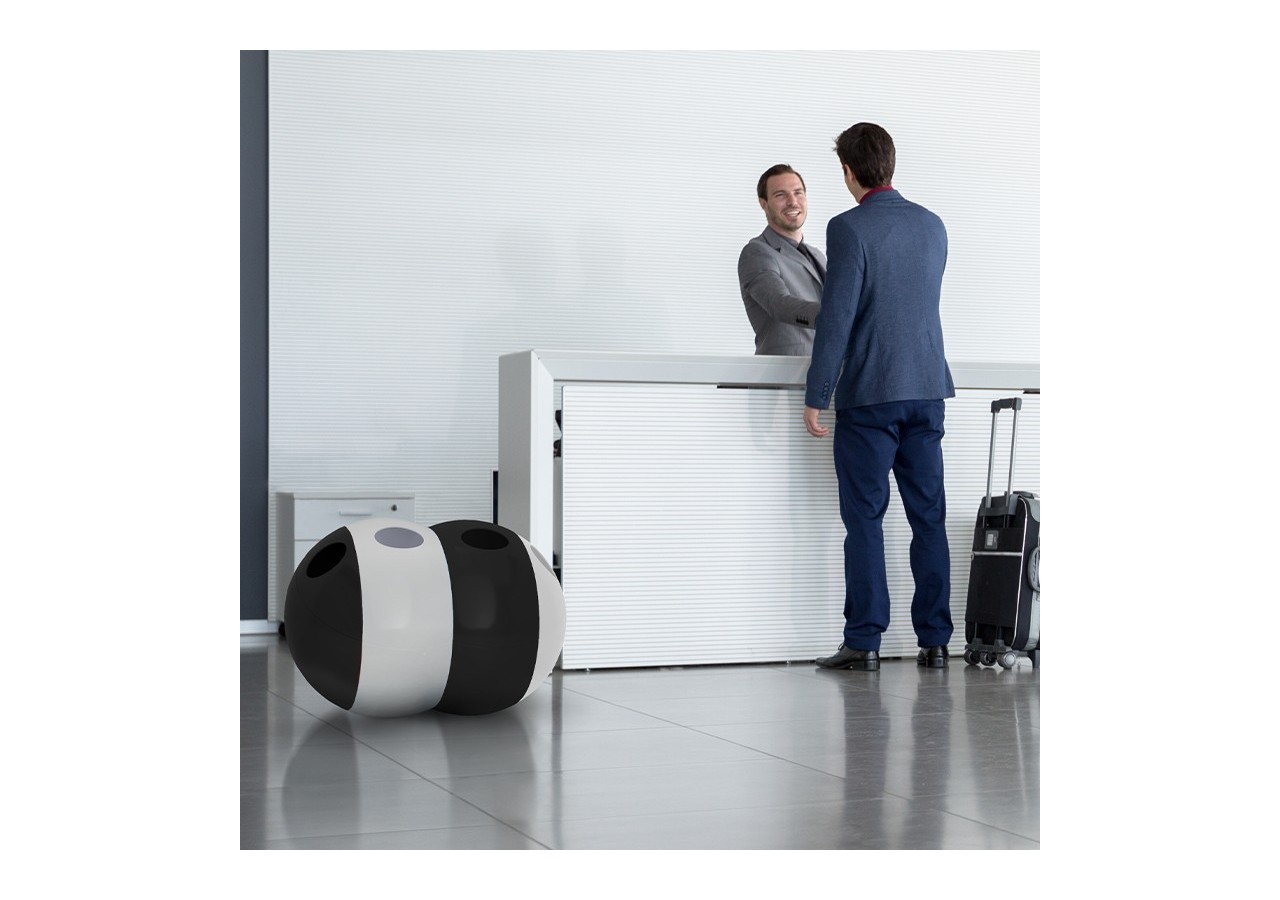 Poubelle de tri sélectif 4 compartiments de 45l Modular noir - S-DSF-SC2L2-020A0604 - Soldidesign