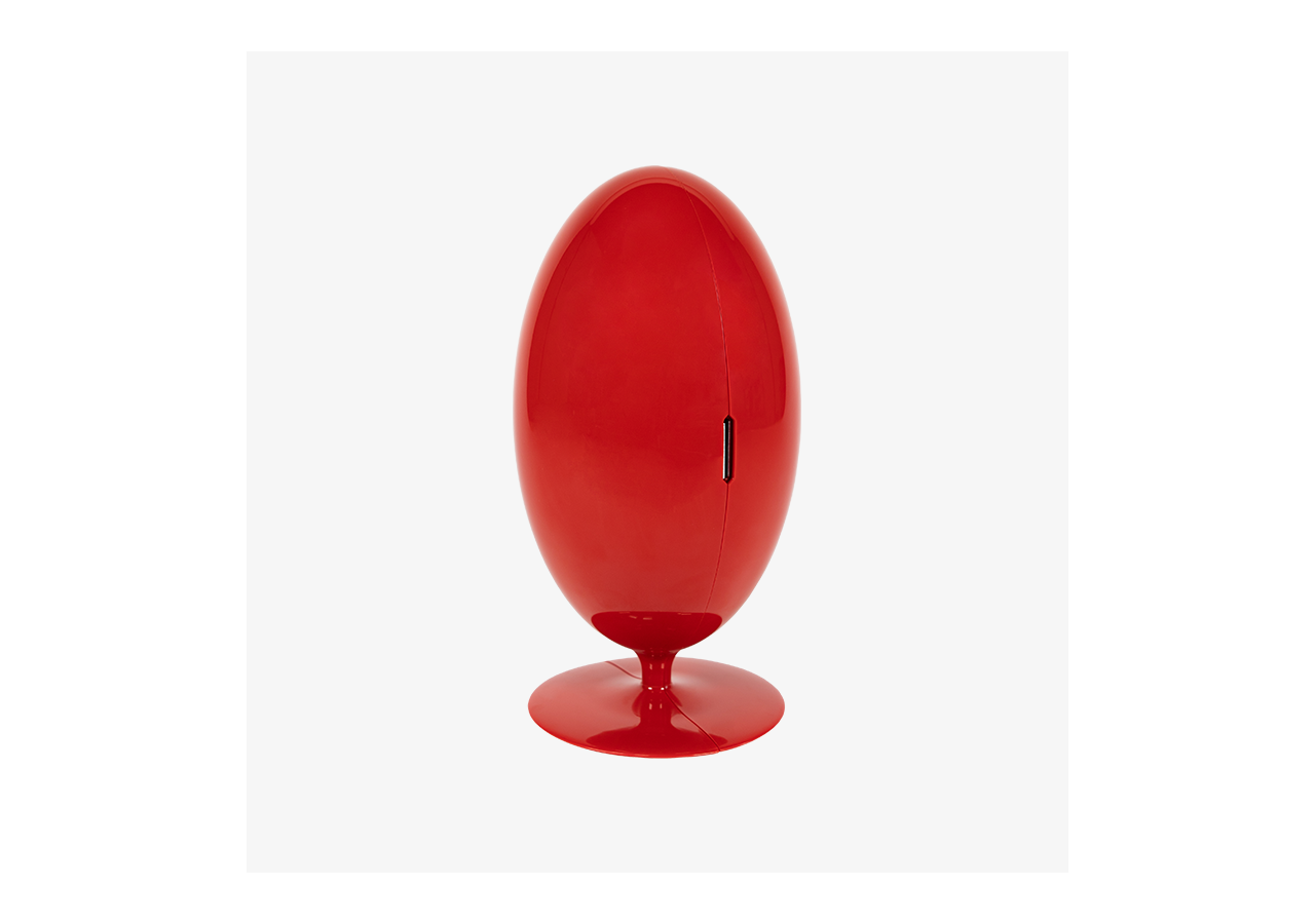 Organisateur de bureau Lovino rouge - S-DLOV030A0102 - Soldidesign