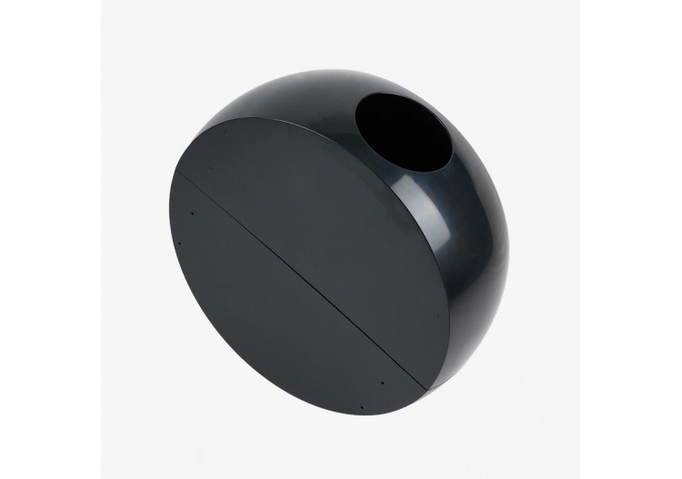 Panier à linge 60l Buc noir - S-DSFBUC020G0503 - Soldidesign 2