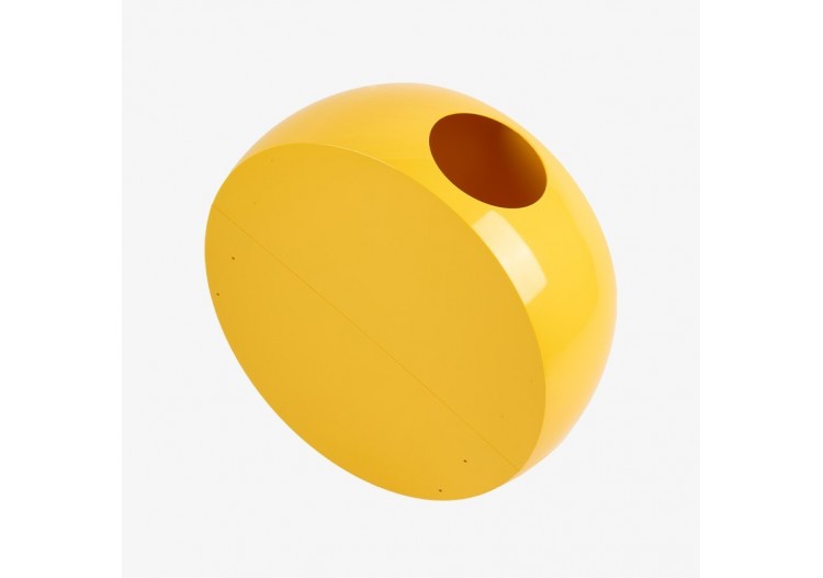 Panier à linge 60l Buc jaune brillant - S-DSFBUC020G0508 - Soldidesign 2