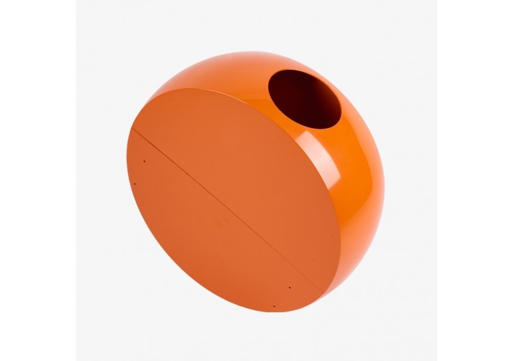 Panier à linge 60l Buc orange brillant - S-DSFBUC020G0507 - Soldidesign 2