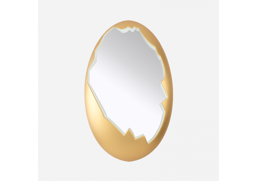 Miroir design O-Voila Or 162cm - S-DO-V060A0103 - Soldidesign