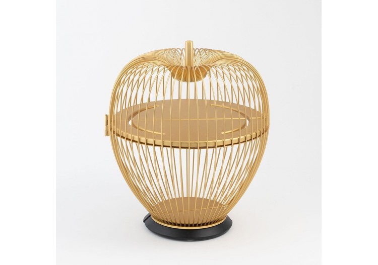 Meuble bar Eva Or - S-DEVA040A0101 - Soldidesign 2