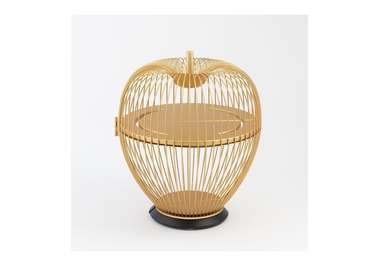 Meuble bar Eva Or - S-DEVA040A0101 - Soldidesign