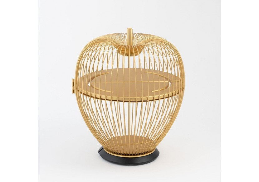 Meuble bar Eva Or - S-DEVA040A0101 - Soldidesign