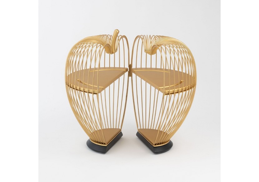 Meuble bar Eva Or - S-DEVA040A0101 - Soldidesign