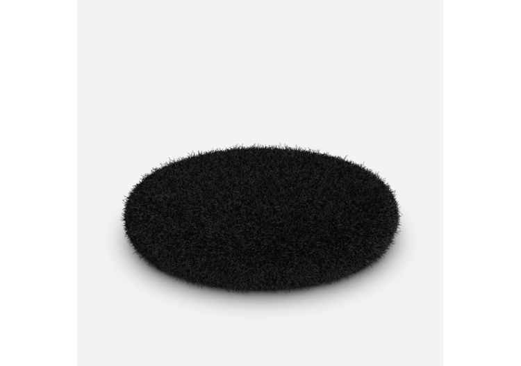 Pouf Design Tatanka noir - TATANKA - Soldidesign