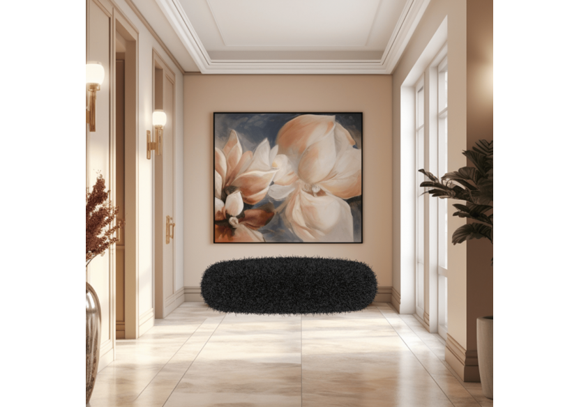 Pouf Design Tatanka noir - TATANKA - Soldidesign