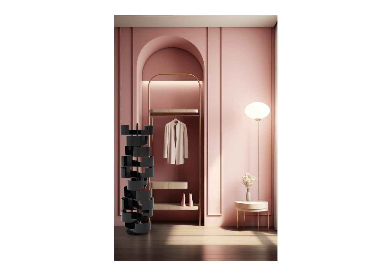 Étagère à chaussures Infinity - 9 étagères - INFINITY09 - Soldidesign