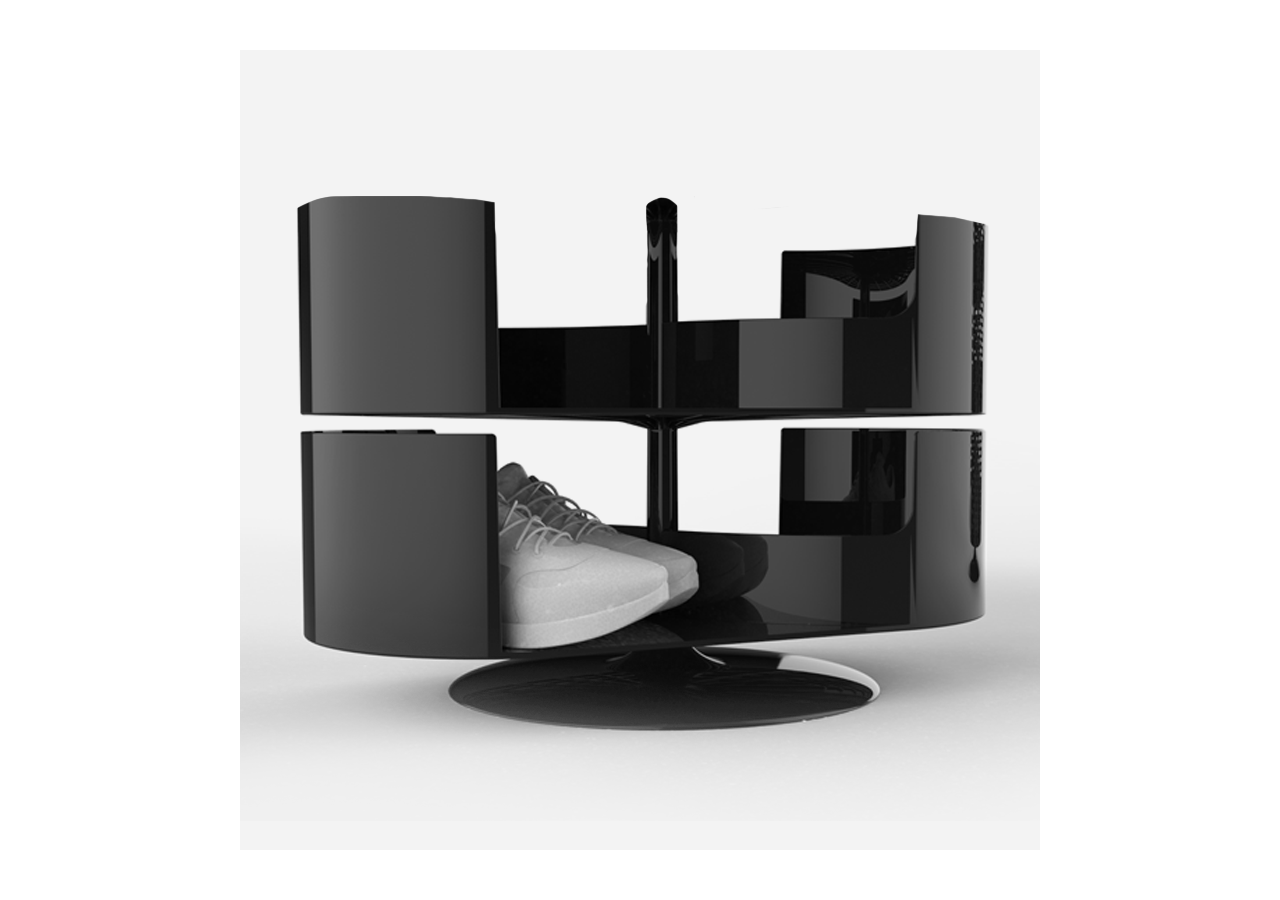 Étagère à chaussures Infinity - 9 étagères - INFINITY09 - Soldidesign