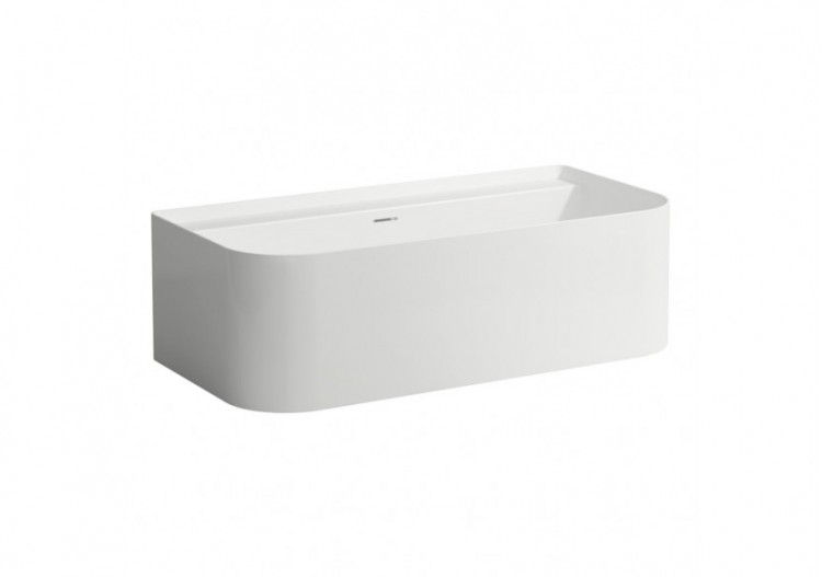 Baignoire semi-îlot Sonar Blanc 1600 x 815 x 535 mm - H2203470000001 - Laufen