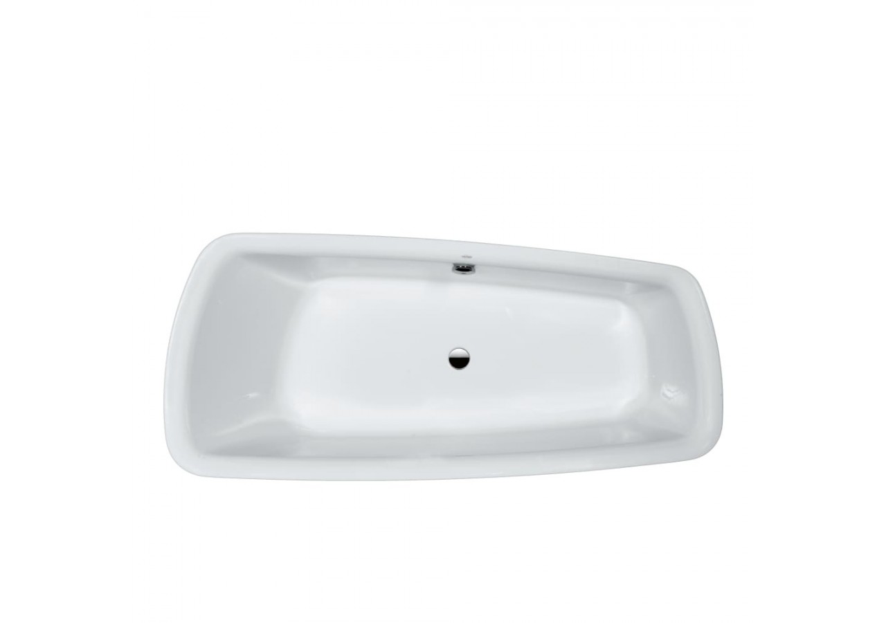 Baignoire encastrée Palomba Blanc 1800 x 800 x 455 mm - H2438010000001 - Laufen
