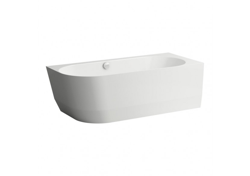 Baignoire avec angle à droite Laufen pro Blanc 1800 x 800 x 590 mm - H2449550000001 - Laufen
