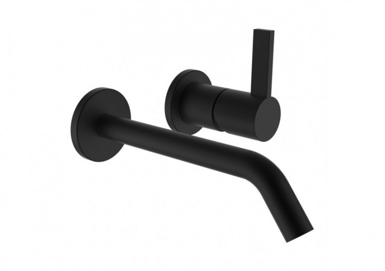 Mitigeur de lavabo à encastrer avec Simibox 2-Point bec 175 mm Kartell - H3113360811201 - Laufen