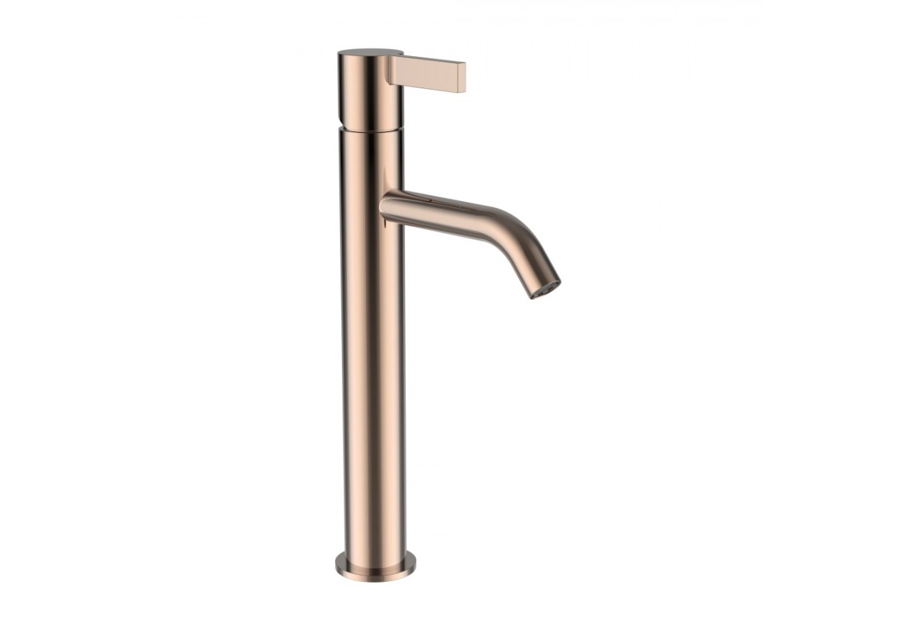 Mitigeur de lavabo rehaussé bec fixe 125 mm sans vidage Kartell - H3113380821201 - Laufen