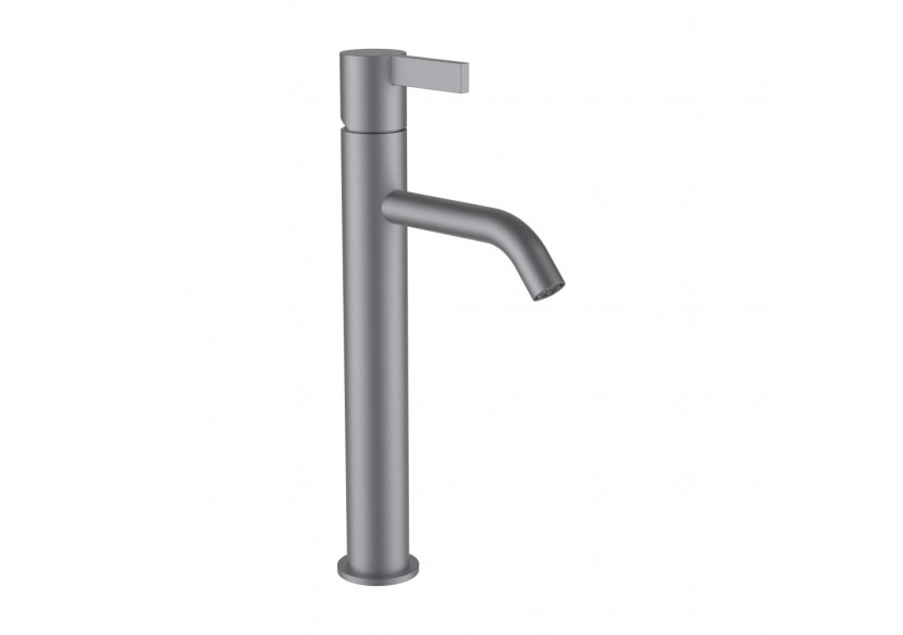 Mitigeur de lavabo rehaussé bec fixe 125 mm sans vidage Kartell - H3113380901201 - Laufen
