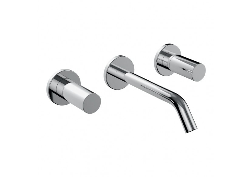 Mitigeur de lavabo 2 poignées encastré bec 175 mm Kartell - H3123360041201 - Laufen