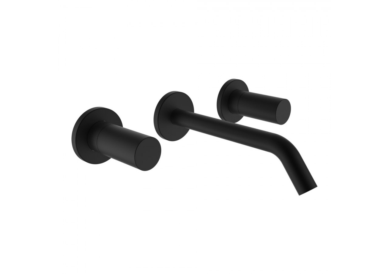 Mitigeur de lavabo 2 poignées encastré bec 175 mm Kartell - H3123360811201 - Laufen