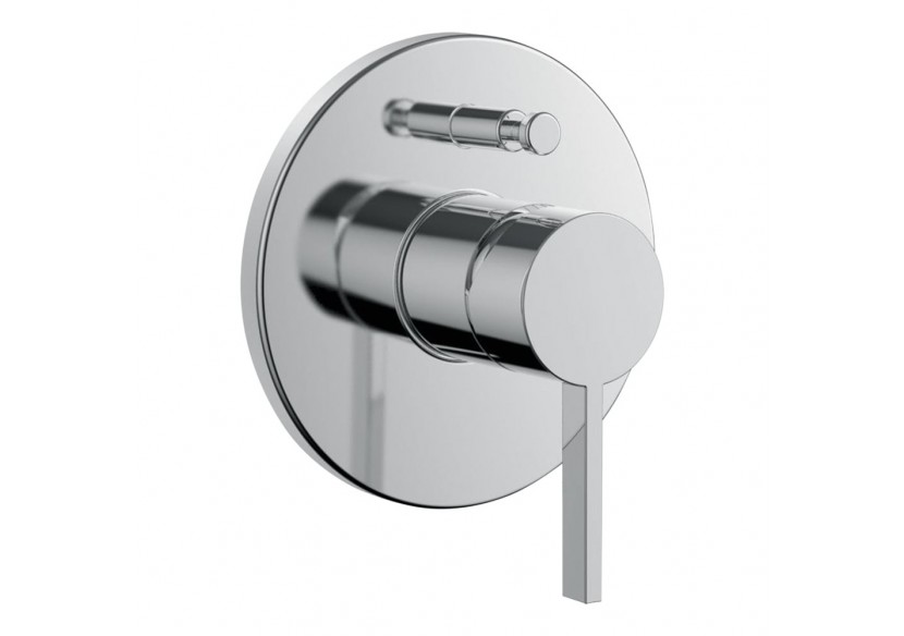 Mitigeur bain-douche à encastrer avec Simibox avec inverseur et clapet anti-retour Kartell - H3213360040101 - Laufen