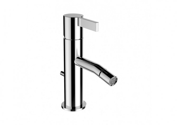 Mitigeur de bidet bec fixe 110 mm avec vidage Kartell - H3413310041011 - Laufen