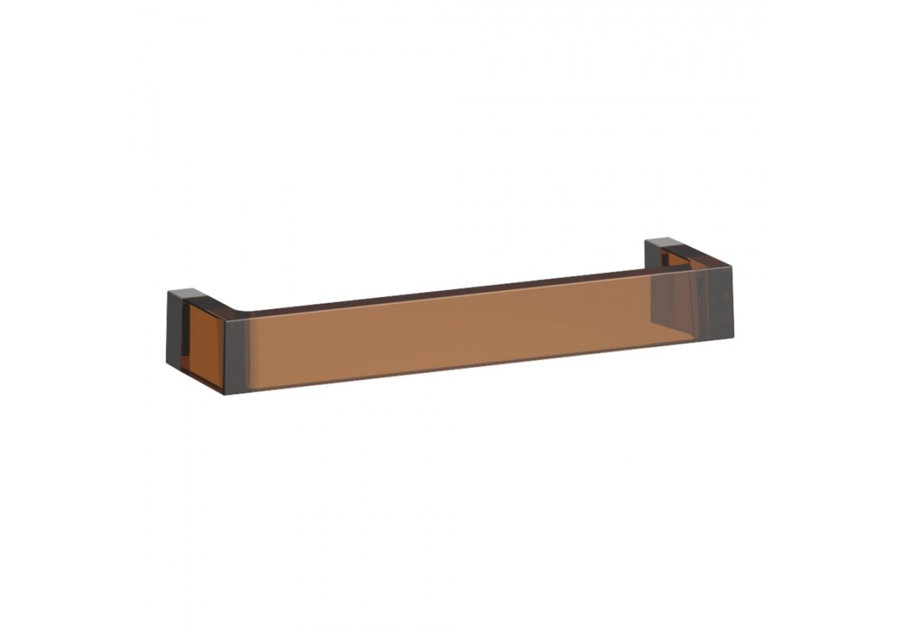 Porte-serviettes 'Rail' 300 mm plastique Kartell Ambre - H3813300810001 - Laufen