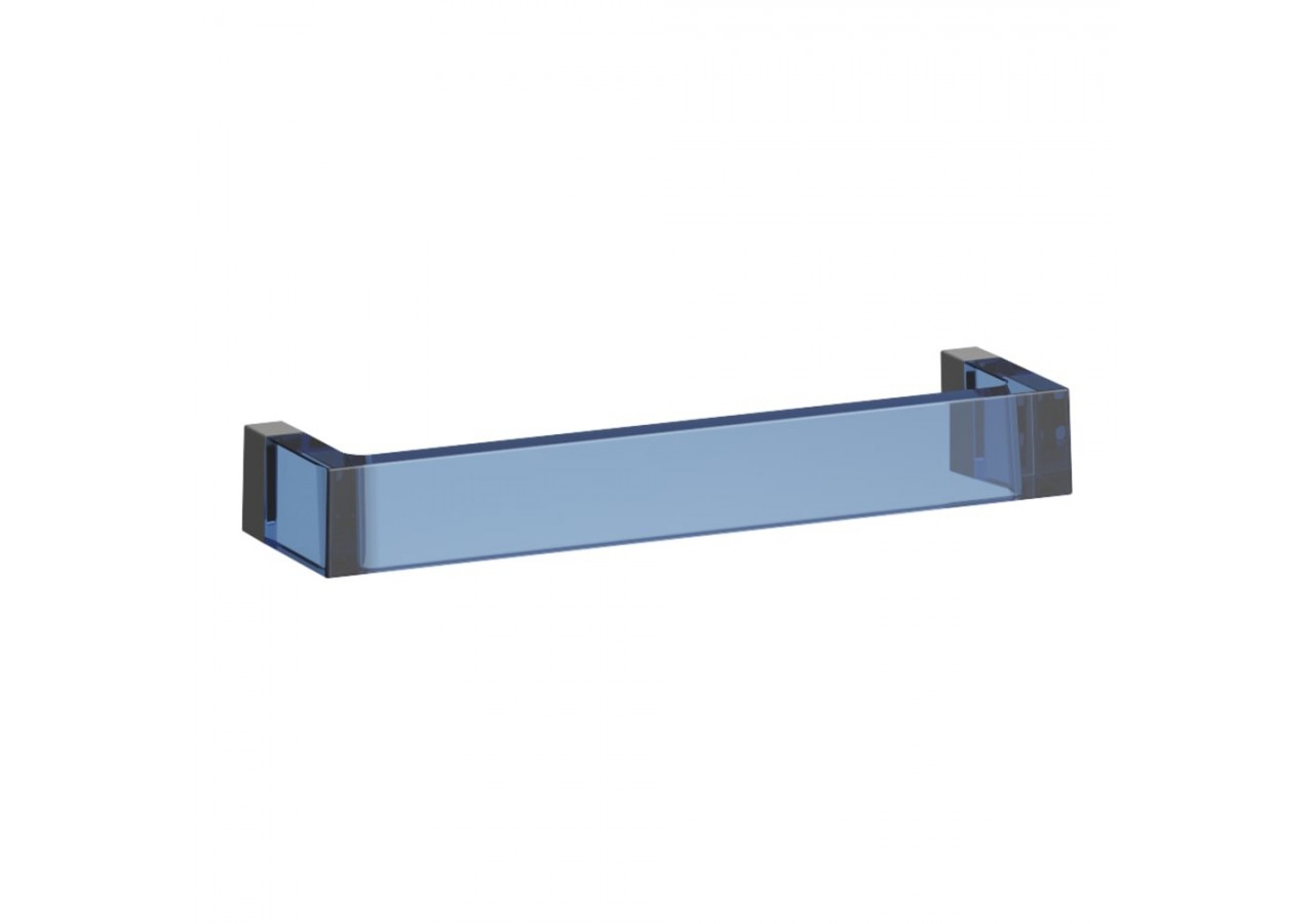 Porte-serviettes 'Rail' 300 mm plastique Kartell Bleu - H3813300830001 - Laufen
