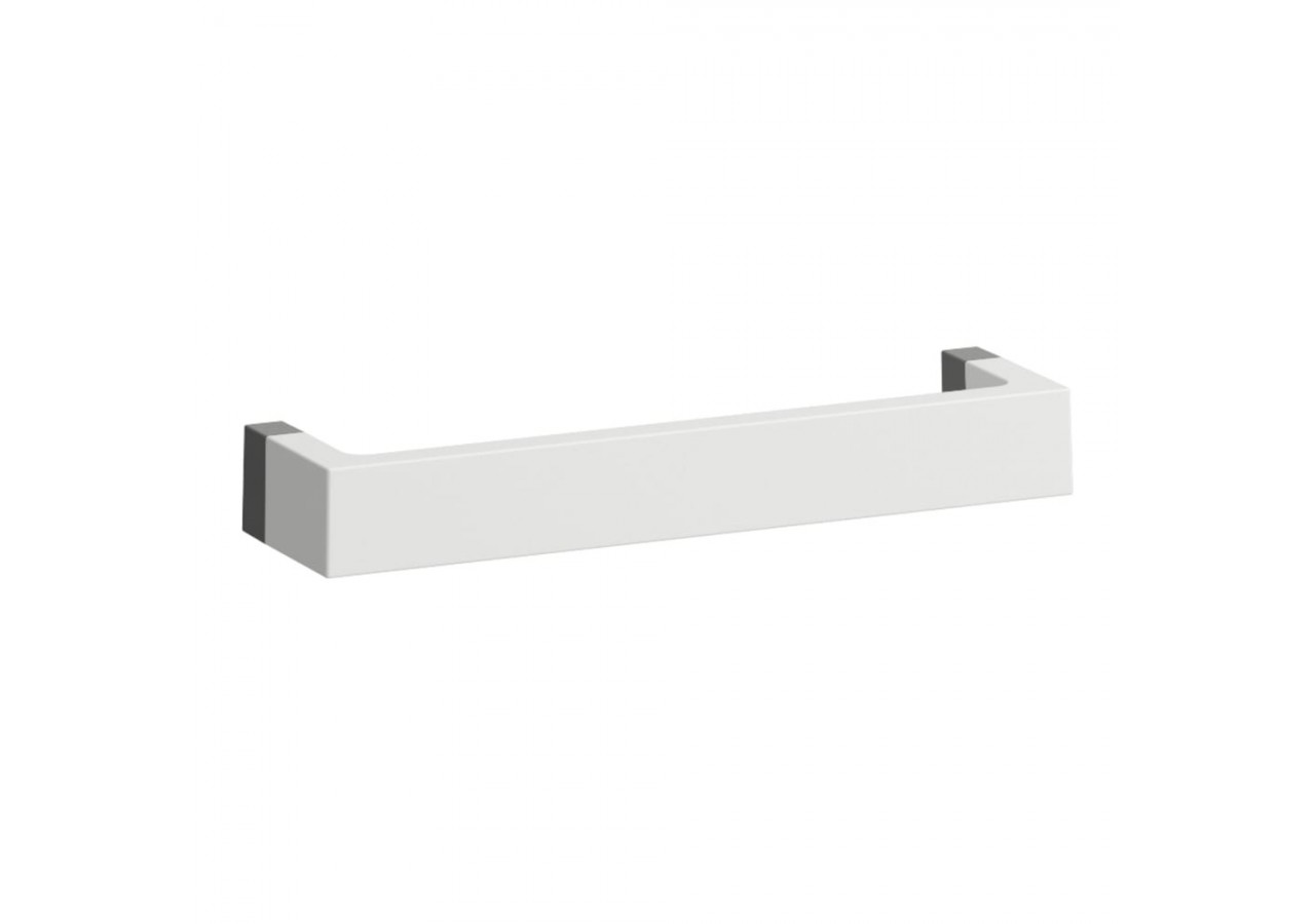 Porte-serviettes 'Rail' 300 mm plastique Kartell Blanc opaque - H3813300900001 - Laufen